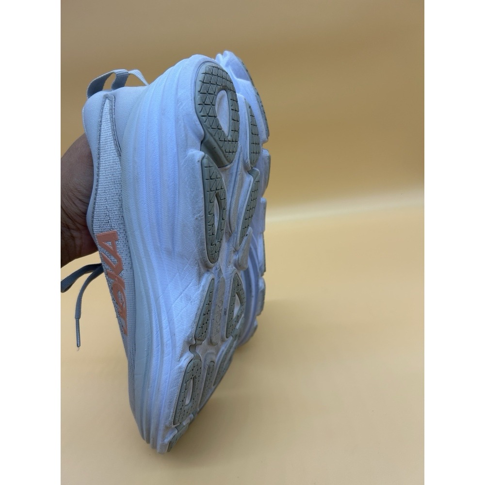 Hoka One One Bondi 8 Shoes Harbor Mist/Lunar Rock Women's Size 10B - Picture 7 of 9